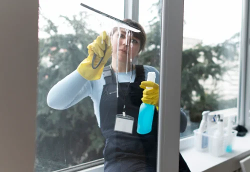 Nettoyage de vitres intérieures et extérieures à Septmonts